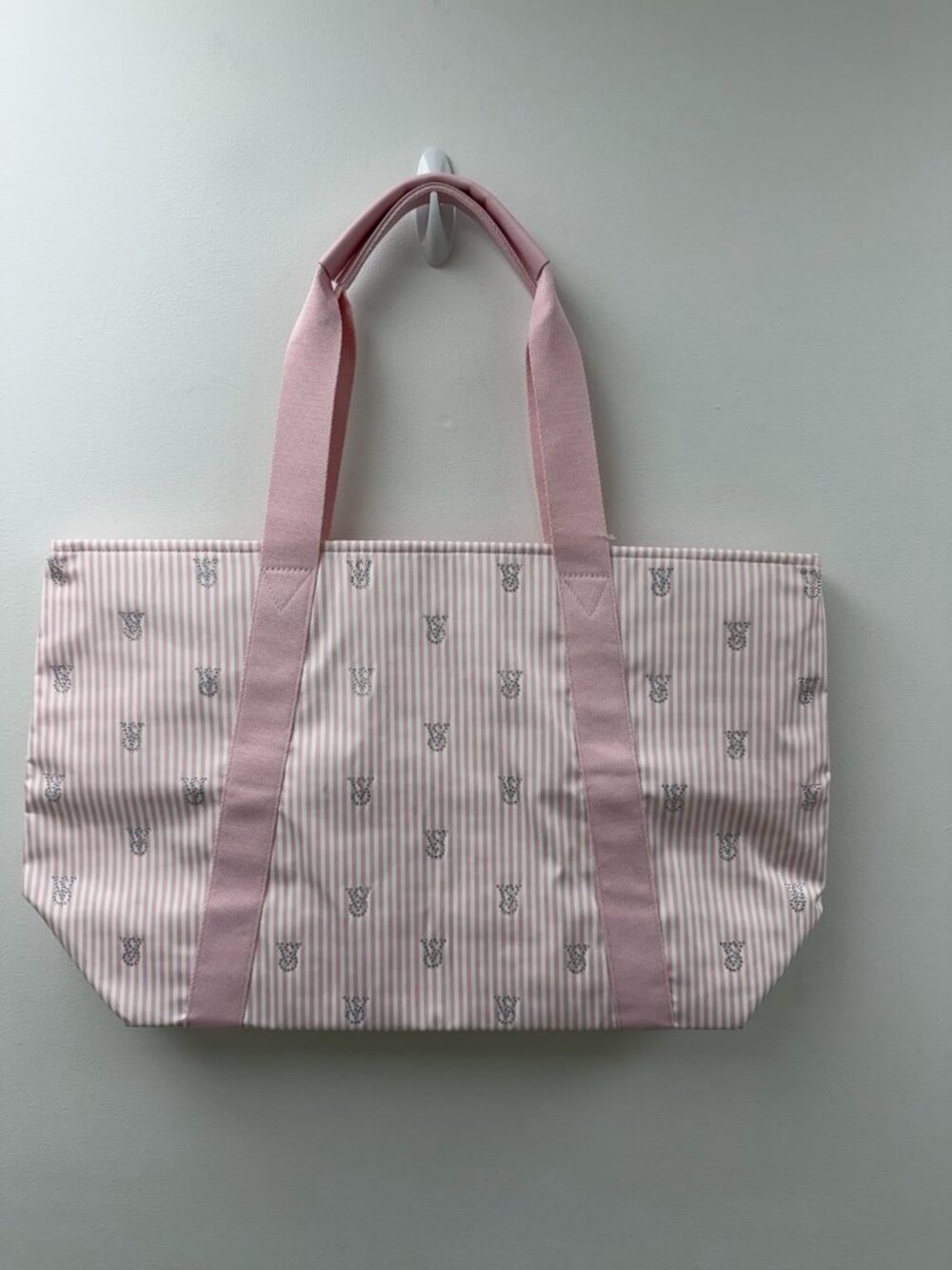Victoria's Secret Large Pink Stripe Tote Bag Black Friday Special Brand NEW!
